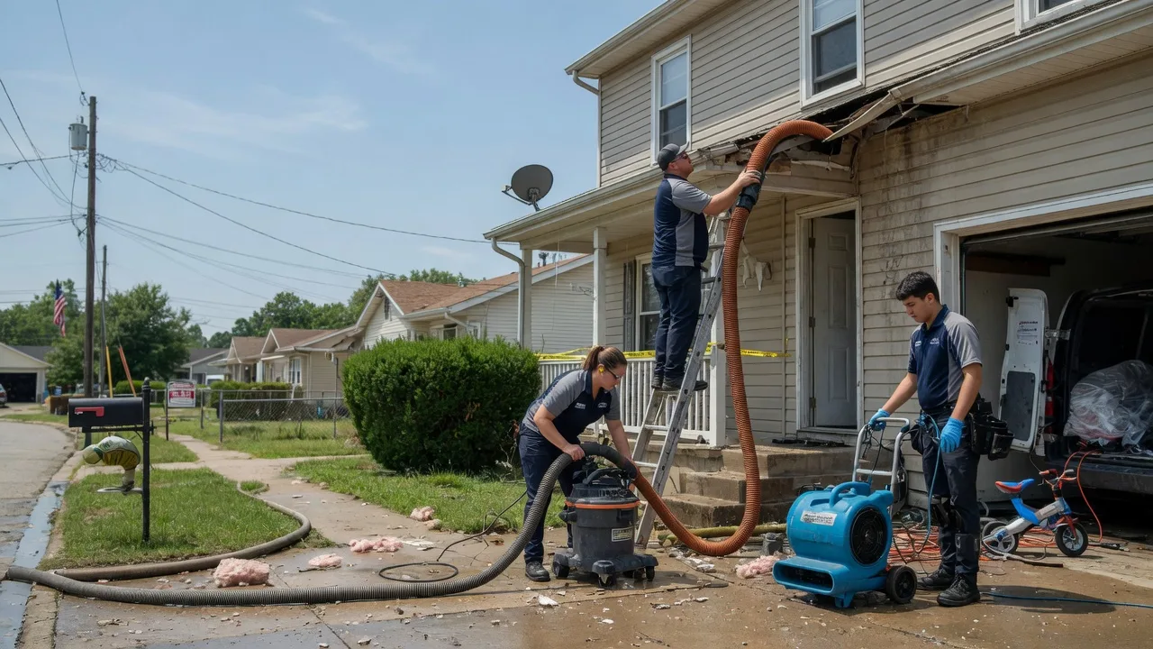 Water Damage Restoration in Oswego, KS near me